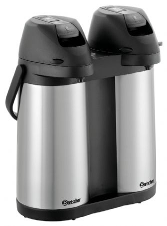 Thermos à pompe Duo 1,9L-ST - Bartscher - 190208