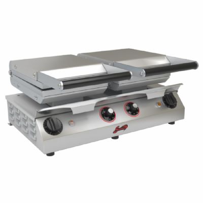 Gaufrier lectrique express 2 zones 4 gauffres - 100-120 gauffres surgeles/h ou 50-60 gauffres fraiches