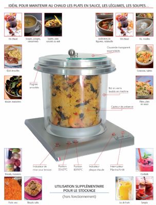 Maintien chaud Visio Buffet �lectrique � poser