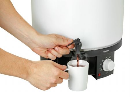 Distributeur boissons chaude Marmite VC, stérilisateur GE 28, capacité 21 litres - Bartscher - 200049