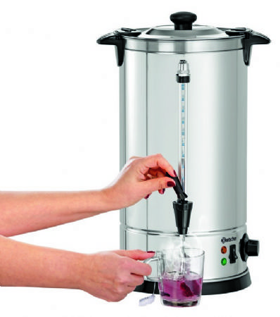 Distributeur professionnel eau chaude 8,5 litres - 225x225x470 mm