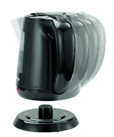 Bouilloire noire 0.8 L - 140x200x195 mm