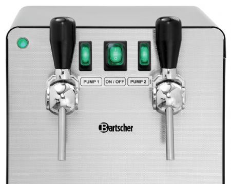 Distributeur boissons chaude Tireuse à vin chaud 1300 avec 2 sorties - Bartscher - 200119