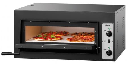 Four à Pizzas professionnel électrique CT100, 1BK 610x610 Triphasé 1 chambre 4 pizzas 30 cm - Bartscher - 2002010