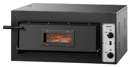 Four à Pizzas professionnel électrique CT100, 1BK 610x610 Triphasé 1 chambre 4 pizzas 30 cm - Bartscher - 2002010