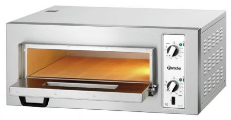 Four à Pizzas professionnel électrique NT 501 Triphasé 1 chambre 4 pizzas Ø 25 cm - Bartscher - 2002018