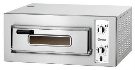 Four à Pizzas professionnel électrique NT 501 Triphasé 1 chambre 4 pizzas Ø 25 cm - Bartscher - 2002018