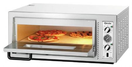 Four à Pizzas professionnel électrique NT 621 Triphasé 1 chambre 4 pizzas 30 cm - Bartscher - 2002088