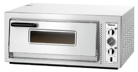 Four à Pizzas professionnel électrique NT 621 Triphasé 1 chambre 4 pizzas 30 cm - Bartscher - 2002088