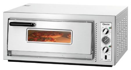 Four à Pizzas professionnel électrique NT 621 Triphasé 1 chambre 4 pizzas 30 cm - Bartscher - 2002088