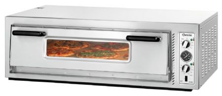 Four à Pizzas professionnel électrique NT 901 Triphasé 1 chambre 6 pizzas Ø 30 cm - Bartscher - 2002101
