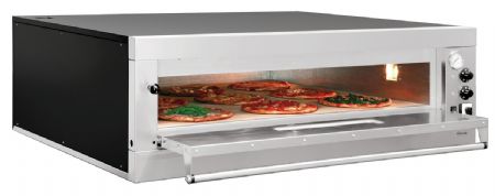 Four à Pizzas professionnel électrique ET105, 1BK 1050x1050 Triphasé 1 chambre 9 pizzas 33 cm - Bartscher - 2002150