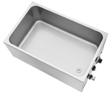 Bains Marie à poser 1/1GN, 150mm, robinet, capacité 10 L - Bartscher - 200240