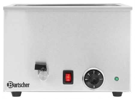 Bains Marie à poser 1/1GN, 150mm, robinet, capacité 10 L - Bartscher - 200240