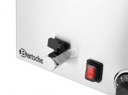 Bains Marie à poser 1/1GN, 150mm, robinet, capacité 10 L - Bartscher - 200240