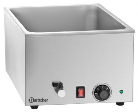 Bains Marie à poser 1/1GN, 150mm, robinet, capacité 10 L - Bartscher - 200240 Bains Marie à poser 1/1GN, 150mm, robinet, capacité 10 L - Bartscher - 200240