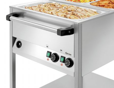 Chariot Bain marie WB2110 655x900x910 mm - Bartscher - 200261