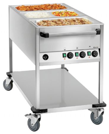 Chariot Bain marie WB3110 655x1300x910 mm - Bartscher - 200262