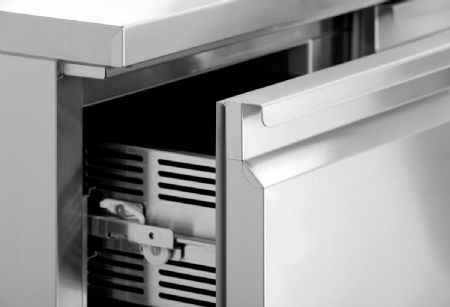 Table desserte réfrigérée Mini 900S4 4 tiroirs positifs capacité 180 L - Bartscher - 200282