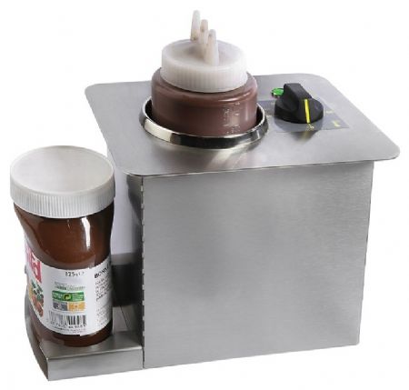 Chauffe-chocolat professionnel encastrable bain-marie 1 litre 225x175x220 mm - Sofraca - 200ENC Chauffe-chocolat professionnel encastrable bain-marie 1 litre 225x175x220 mm - Sofraca - 200ENC