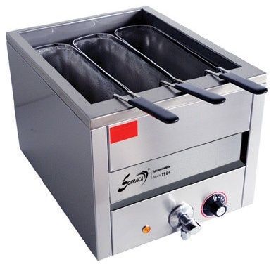 Cuiseur à pâtes professionnel à poser Monophasé 27 litres - Sofraca - 21202PAN03