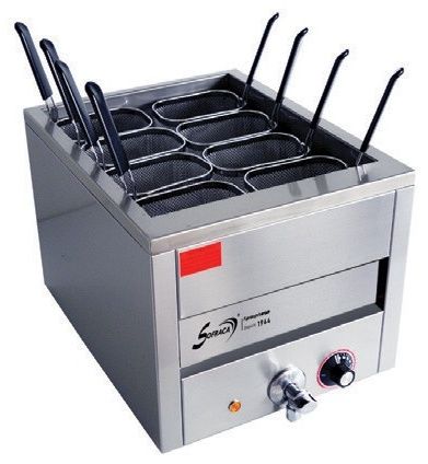 Cuiseur à pâtes professionnel à poser Monophasé 27 litres - Sofraca - 21202PAN04