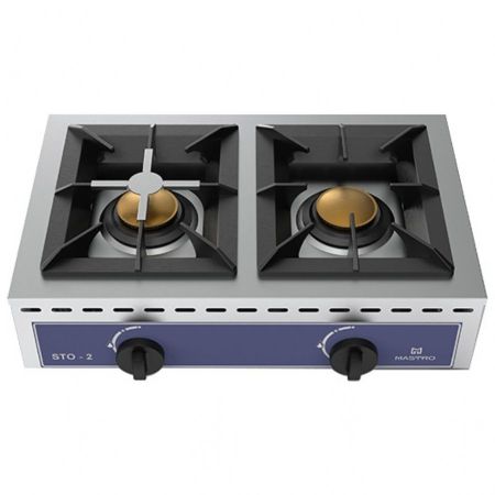Cuisinière professionnelle plaque de cuisson gaz 2 brûleurs 14 kW - Virtus - 2126U Cuisinière professionnelle plaque de cuisson gaz 2 brûleurs 14 kW - Virtus - 2126U