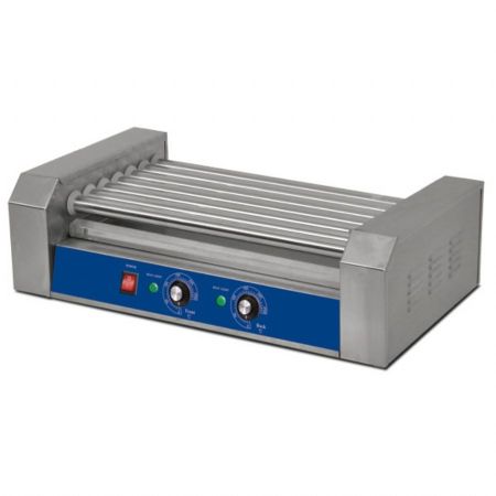 Machine à Hot-dog avec 7 rouleaux 1,4 kW - Virtus - 2183R