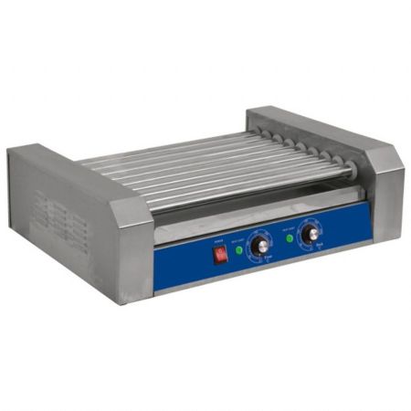 Machine à Hot-dog avec 9 rouleaux 1,8 kW - Virtus - 2184R