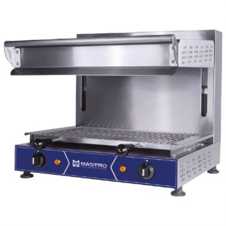 Salamandre électrique avec plafond mobile, 3 kW, 600x500x540 mm - Virtus - 2187U
