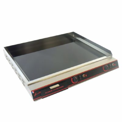Plaque  snacker lectrique  poser en vitrocramique special burger surface lisse - Largeur 800mm