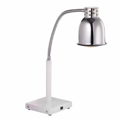 Lampe chauffante lectrique blanche sur socle