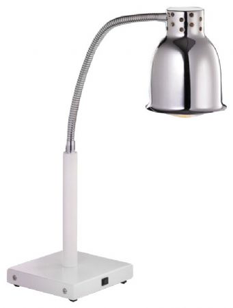 Lampe chauffante professionnelle 250 W blanche - Sofraca - 24000BB