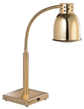 Lampe chauffante professionnelle 250 W cuivrée jaune - Sofraca - 24000BJ