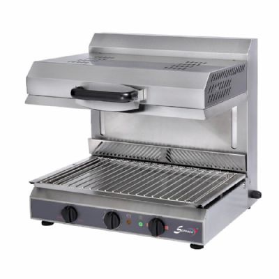 Salamandre lectrique  plafond mobile plaque vitrocramique avec resistance 2 zones de chauffe