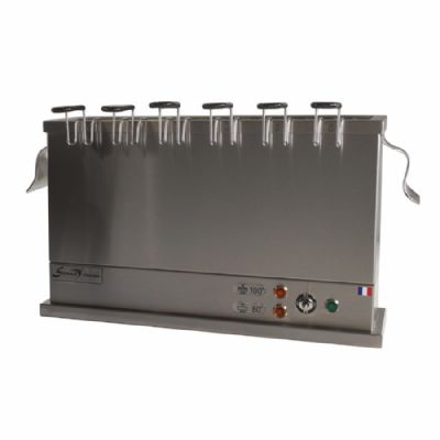 Cuiseur  ufs Sofracolor personnalisable 6 paniers de 1 uf chacun - 504x207x282mm