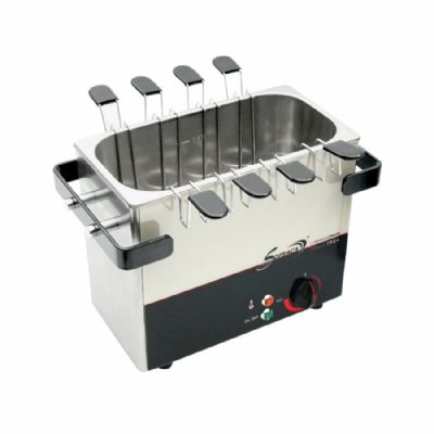 Cuiseur  ufs inox 8 paniers de 1 uf chacun - 370x210x270 mm