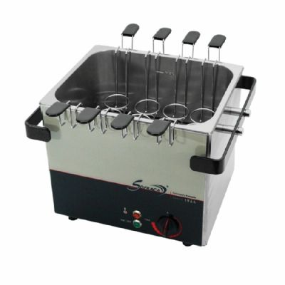 Cuiseur  ufs inox 8 paniers de 2 ufs chacun - 370x300x270 mm