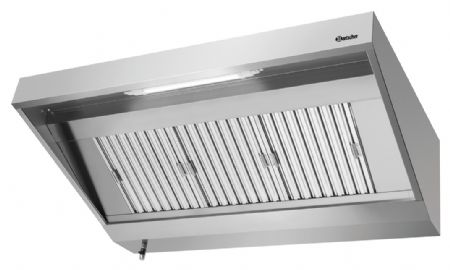 Hotte Murale série 900, L1600 sans moteur 1600x900 mm - Bartscher - 265160