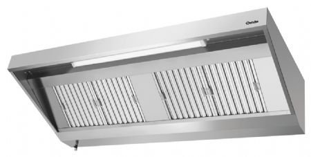 Hotte Murale 900, L2200 sans moteur - Bartscher - 265220