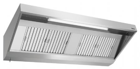 Hotte Murale 900, L2200 sans moteur - Bartscher - 265220