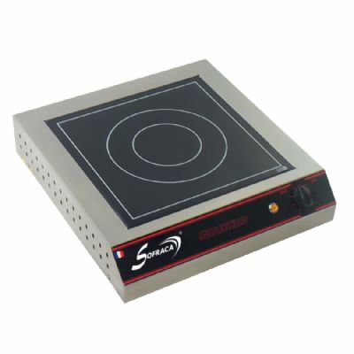 Plaque  induction lectrique  poser 1 feu 300mm diametre - 3,6kW
