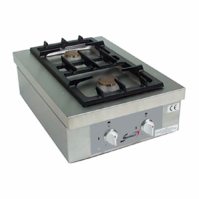 Rchaud gaz  poser spcial traiteur 2 zones de chauffe - 6,98kW
