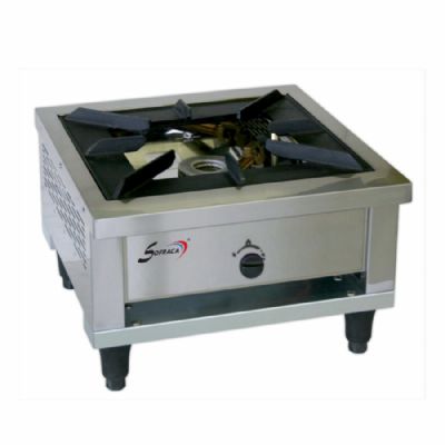 Rchaud gaz classique et wok sur pieds rglables 1 zone de chauffe - 14kW