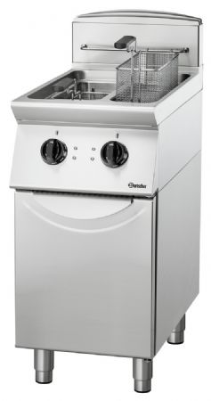 Friteuse professionnelle profondeur 700, L400, 2x8L - Bartscher - 272335