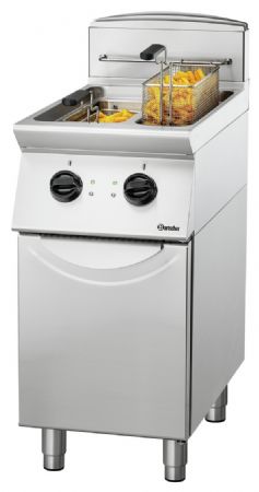 Friteuse professionnelle profondeur 700, L400, 2x8L - Bartscher - 272335
