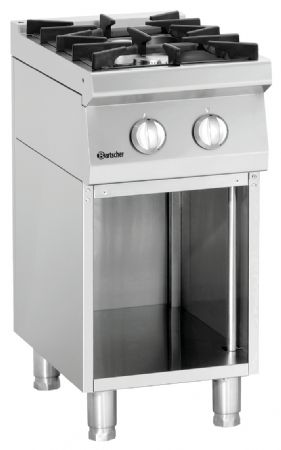 Fourneau profondeur 700 gaz 70020 Gaz 2 brûleurs 14,7 kW - Bartscher - 2851121 Fourneau profondeur 700 gaz 70020 Gaz 2 brûleurs 14,7 kW - Bartscher - 2851121