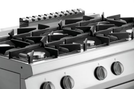 Fourneau profondeur 700 gaz 70060 EB11 - Bartscher - 2851361
