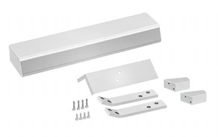 Rail de cuisine inox charge max 15 kg - largeur 400 mm