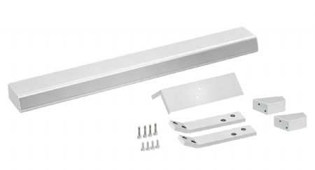 Rail de cuisine inox charge max 15 kg - largeur 800 mm